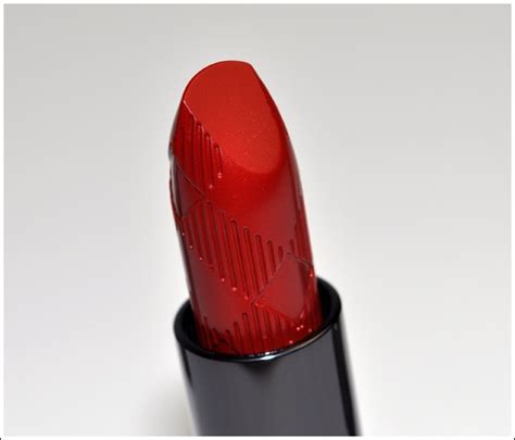 Burberry Lipstick in Hibiscus (20) Review, Photos, 